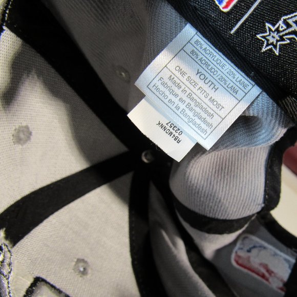 adidas NBA Youth San Antonio Spurs Hat/Cap - Picture 8 of 8